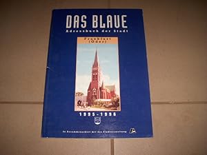 Frankfurt an der Oder, Das Blaue Adressbuch der Stadt Frankfurt (Oder) 1995 - 1996. Enthält u.a. ...