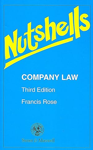 Seller image for Nutshells : Company Law : for sale by Sapphire Books