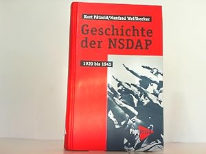 Bild des Verkufers fr Geschichte der NSDAP 1920 -1945. zum Verkauf von Antiquariat Ehbrecht - Preis inkl. MwSt.