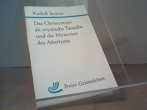 Rudolf Steiner - Ausgewählte Werke. Kassette / Das Christentum als mystische Tatsache und die Mys...