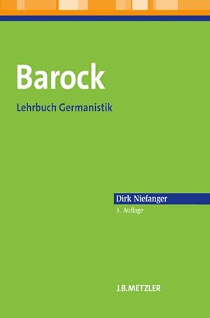 Seller image for Barock : Lehrbuch Germanistik for sale by AHA-BUCH GmbH
