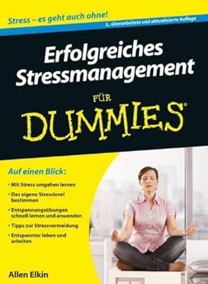Bild des Verkufers fr Erfolgreiches Stressmanagement fr Dummies zum Verkauf von AHA-BUCH GmbH