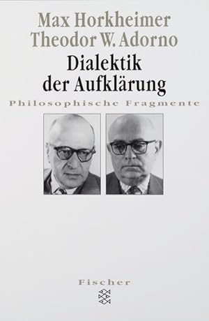 Bild des Verkufers fr Dialektik der Aufklrung : Philosophische Fragmente zum Verkauf von AHA-BUCH GmbH