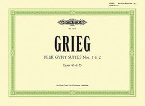 Bild des Verkufers fr Peer Gynt: Suite Nr. 1 op. 46 / Suite Nr. 2 op. 55 : Klavier 4-hndig zum Verkauf von AHA-BUCH GmbH