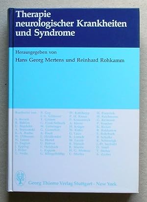 Immagine del venditore per Therapie neurologischer Krankheiten und Syndrome. venduto da ANTIQUARIAT TINTENKILLER