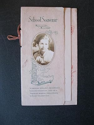 SCHOOL SOUVENIR - McDonald Township, Missouri - 1918