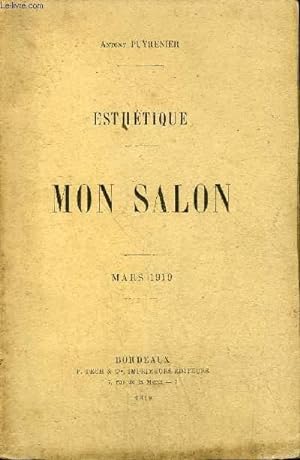 Seller image for ESTHETIQUE - MON SALON - MARS 1919. for sale by Le-Livre
