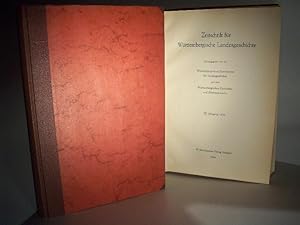 Imagen del vendedor de Zeitschrift fr Wrttembergische Landesgeschichte. XII. Jahrgang. Band 12. 1953 a la venta por Adalbert Gregor Schmidt