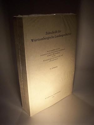 Seller image for Zeitschrift fr Wrttembergische Landesgeschichte. 43. Jahrgang 1984. for sale by Adalbert Gregor Schmidt