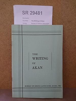 The Writing of Akan