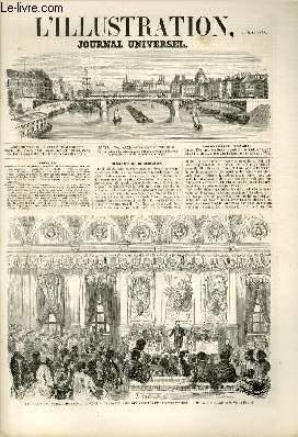 Image du vendeur pour L'ILLUSTRATION JOURNAL UNIVERSEL N 787-Histoire de la semaine - Gazette du Palais - Chronique musicale.   L amour d un esclave (suite).   L Algrie photographie.   Chronique littraire.   De la boucherie isralite.   Le prince Frdric-Charles de Prusse mis en vente par Le-Livre