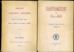 Modern Lebanese Proverbs: Collected at Ras al-Matn, Lebanon