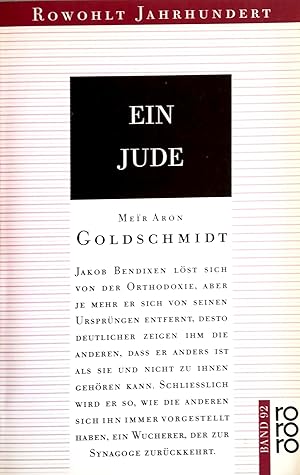 Image du vendeur pour Ein Jude. Roman. Aus dem Dnischen bersetzt von Ernst Guggenheim. mis en vente par Versandantiquariat Ruland & Raetzer