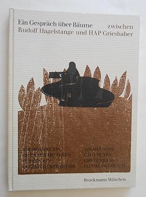 Imagen del vendedor de Ein Gesprch ber Bume zwischen Rudolf Hagelstange und HAP Grieshaber. a la venta por Versandantiquariat Ruland & Raetzer