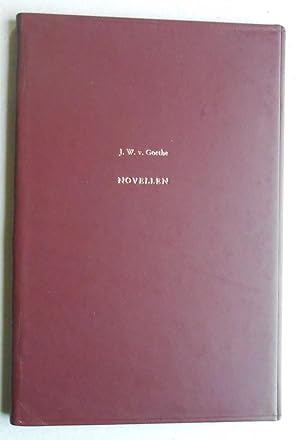 Bild des Verkufers fr Novelle. Die guten Weiber. Das Mrchen. Herausgegeben von W. F. Karlos. Mit 12 Abbildungen nach Kupferstichen eines Damenkalenders von 1801. zum Verkauf von Versandantiquariat Ruland & Raetzer