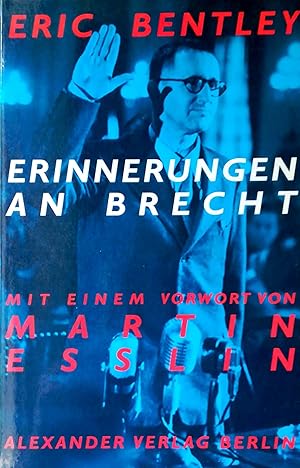 Bild des Verkufers fr Erinnerungen an Brecht. Deutsch von Petra Schreyer. Vorwort von Martin Esslin. zum Verkauf von Versandantiquariat Ruland & Raetzer