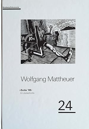 Wolfgang Mattheuer. >Suite 89<. 6 Linolschnitte, 1988/89. Mit Texten von Wolfgang Mattheuer und F...