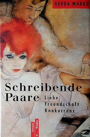 Bild des Verkufers fr Schreibende Paare. Liebe, Freundschaft, Konkurrenz. zum Verkauf von Versandantiquariat Ruland & Raetzer