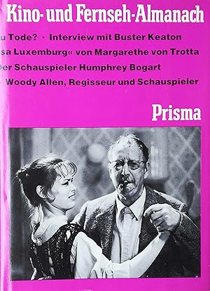 Seller image for Prisma 19. Kino- und Fernseh-Almanach. for sale by Versandantiquariat Ruland & Raetzer