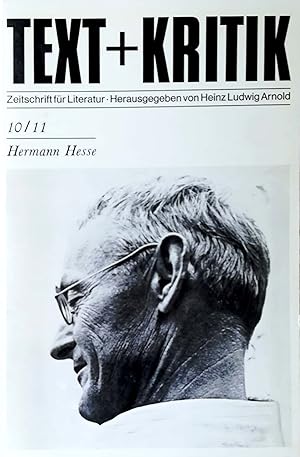 Immagine del venditore per Text + Kritik. Zeitschrift fr Literatur. Heft 10/11: Hermann Hesse. venduto da Versandantiquariat Ruland & Raetzer