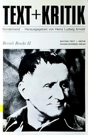 Immagine del venditore per Text + Kritik. Zeitschrift fr Literatur. Sonderband: Bertolt Brecht II. venduto da Versandantiquariat Ruland & Raetzer