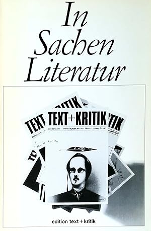 Bild des Verkufers fr In Sachen Literatur: 25 Jahre TEXT + KRITIK. Eine Auswahl. Zusammengestellt von Christa Jordan. zum Verkauf von Versandantiquariat Ruland & Raetzer