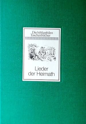 Seller image for Lieder der Heimath. Eine Sammlung der vorzglichsten Dichtungen im Bilderschmucke deutscher Kunst. Herausgegeben von Ludwig Bund. Mit vielen Holzschnitten nach Zeichnungen der bedeutendsten Knstler. for sale by Versandantiquariat Ruland & Raetzer