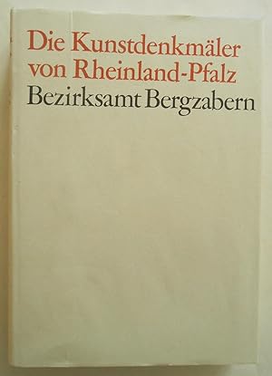 Imagen del vendedor de Die Kunstdenkmler der Pfalz. Band IV: Bezirksamt Bergzabern. Bearbeitet von Anton Eckardt. Mit einer historischen Einleitung von Karl Lutz. Mit zeichnerischen Aufnahmen von Georg Lsti. a la venta por Versandantiquariat Ruland & Raetzer