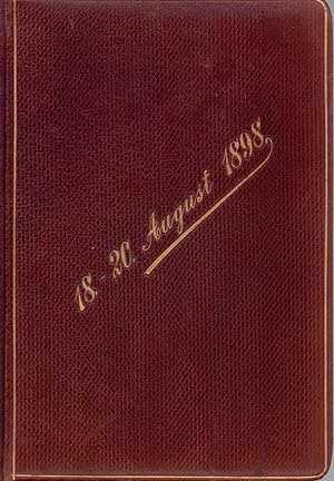 Album zum Polterabend von Minna Vollmer und Bräutigam 18. August 1898.