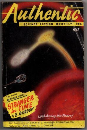 Image du vendeur pour Authentic Science Fiction No.47 mis en vente par Raymond Tait