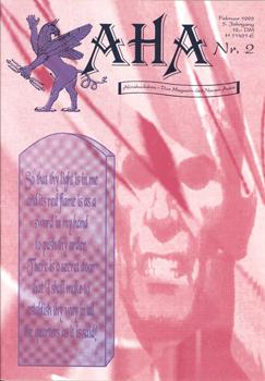 Seller image for AHA. Abrahadabra - Das Magazin des Neuen ons. (Februar 1993. 5. Jahrgang, Nr. 2). for sale by Occulte Buchhandlung "Inveha"