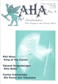 Seller image for AHA. Abrahadabra. Das Magazin des Neuen ons. (Oktober / November 1994. 7 Jahrgang, Nr. 5). for sale by Occulte Buchhandlung "Inveha"