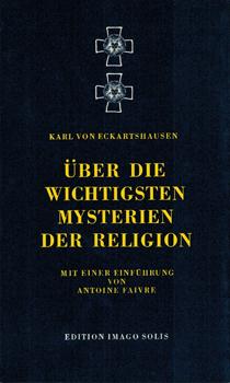 Bild des Verkufers fr ber die wichtigsten Mysterien der Religion. zum Verkauf von Occulte Buchhandlung "Inveha"