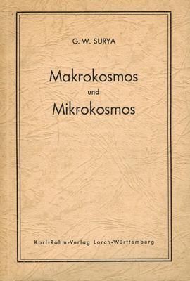 Seller image for Makrokosmos und Mikrokosmos. for sale by Occulte Buchhandlung "Inveha"