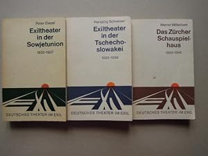 Deutsches Theater im Exil. 3 Bände: Mittenzwei, Werner: Das Zürcher Schauspielhaus. 1933-1945. - ...