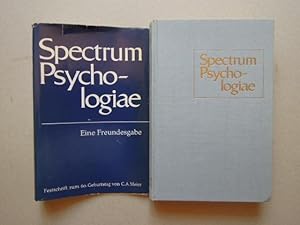 Imagen del vendedor de Spectrum Psychologiae. Eine Freundesgabe. Festschrift zum 60. Geburtstag von C. A. Meier. a la venta por Antiquariat Klaus Altschfl