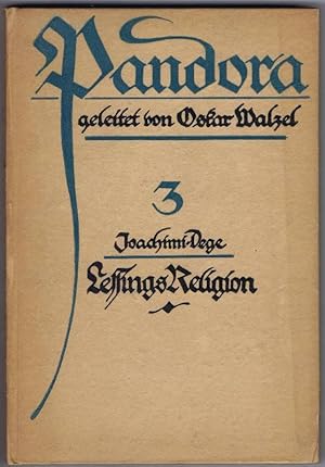 Bild des Verkufers fr Lessings Religion. Zeugnisse, gesammelt von M. Joachimi-Dege. zum Verkauf von Antiquariat Gnter Hochgrebe