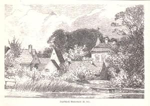 Immagine del venditore per Jagdschlo� Grunewald. Holzstich. venduto da Antiquariat Heinz Tessin