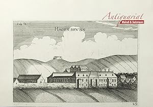 Imagen del vendedor de Topographia Austriae Inferioris: "Hagenbrunn". a la venta por Antiquariat MEINDL & SULZMANN OG