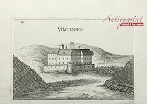 Bild des Verkufers fr Topographia Austriae Inferioris: "Vstenhof". zum Verkauf von Antiquariat MEINDL & SULZMANN OG