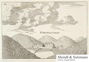 Bild des Verkufers fr Topographia Austriae Inferioris: "Hinderstorff". zum Verkauf von Antiquariat MEINDL & SULZMANN OG