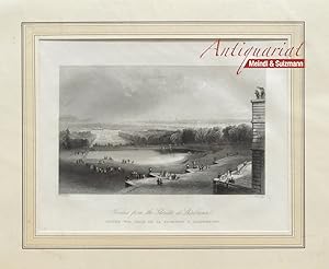 "Vienna from the Gloriette at Schönbrunn". Aus W. Beattie u. W. H. Bartlett: The Danube.