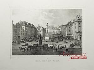 Seller image for Der Hof in Wien". Aus A. Ruthner: Das Kaiserthum Oesterreich. for sale by Antiquariat MEINDL & SULZMANN OG