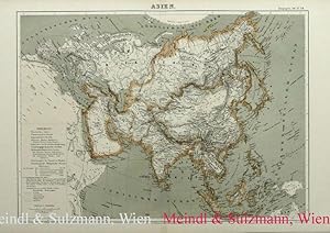 Immagine del venditore per Asien. Aus "Bilder-Atlas . Geographie". venduto da Antiquariat MEINDL & SULZMANN OG
