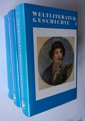 Illustrierte Weltliteraturgeschichte in drei Bänden. Die europäische Literatur von der Antike bis...