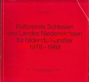 Kulturpreis Schlesien des Landes Niedersachsen für bildende Künstler 1978-1988: Ausstellung in de...