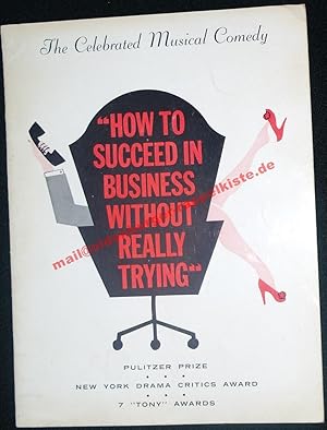 Souvenir Book "How to Succeed in Business Without Really Trying" Broadway Musical