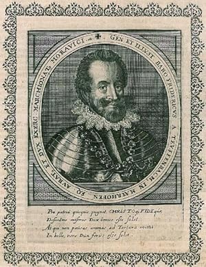 TEUFFENBACH (TIEFENBACH), Friedrich Freiherr von (1585 - 1621 enthauptet). Brustbild nach halbrec...