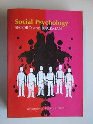 Imagen del vendedor de Social Psychology a la venta por Goldstone Rare Books