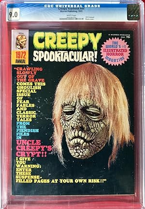 Seller image for CREEPY 1972 ANNUAL (Summer/Fall 1971) CGC Graded 9.0 (VF/NM) for sale by OUTSIDER ENTERPRISES